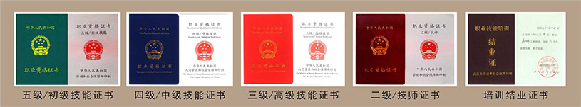 服装定制师职业资格等级证样本|文昌服装学校结业颁发的证件
