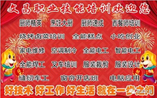 文昌职校技能培训